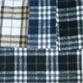Heißverkauf billiger Preis Tweed Stoff Schwarz Lieferant Winter Stoffkleidung für Anzug